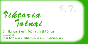 viktoria tolnai business card
